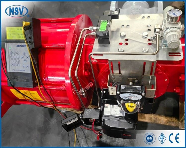 Pneumatic Full Lined PFA Plug Valve high quality